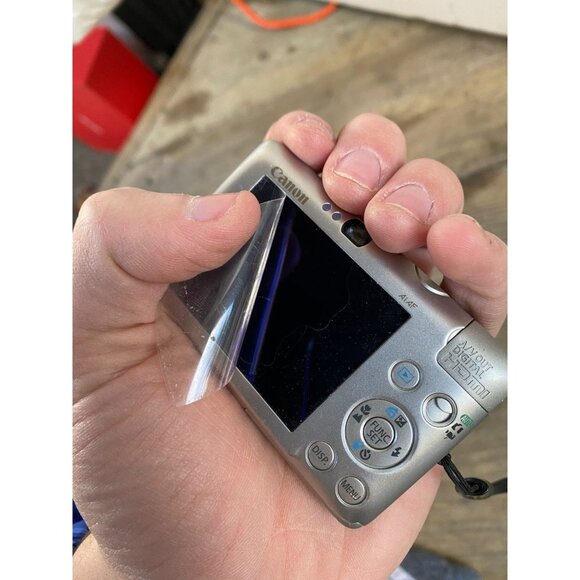 Canon PowerShot SD780 IS Digital ELPH 12.1MP 3x Digital Camera silver UNTESTED - Picture 8 of 9